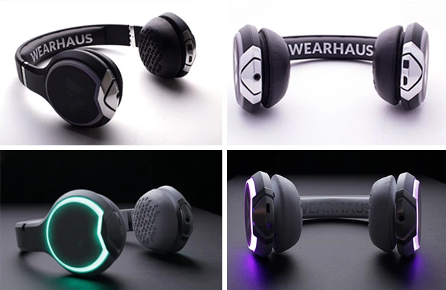 A look at some of the color choices of the new Wearhaus Arc headphone