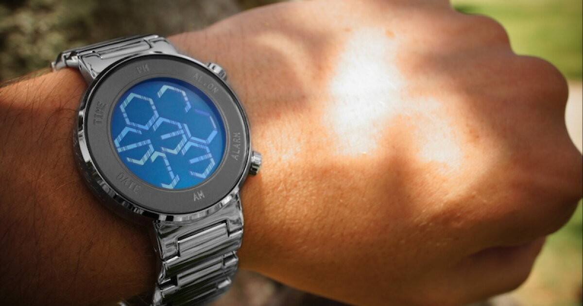 TokyoFlash unveils Kisai Zone LCD watch