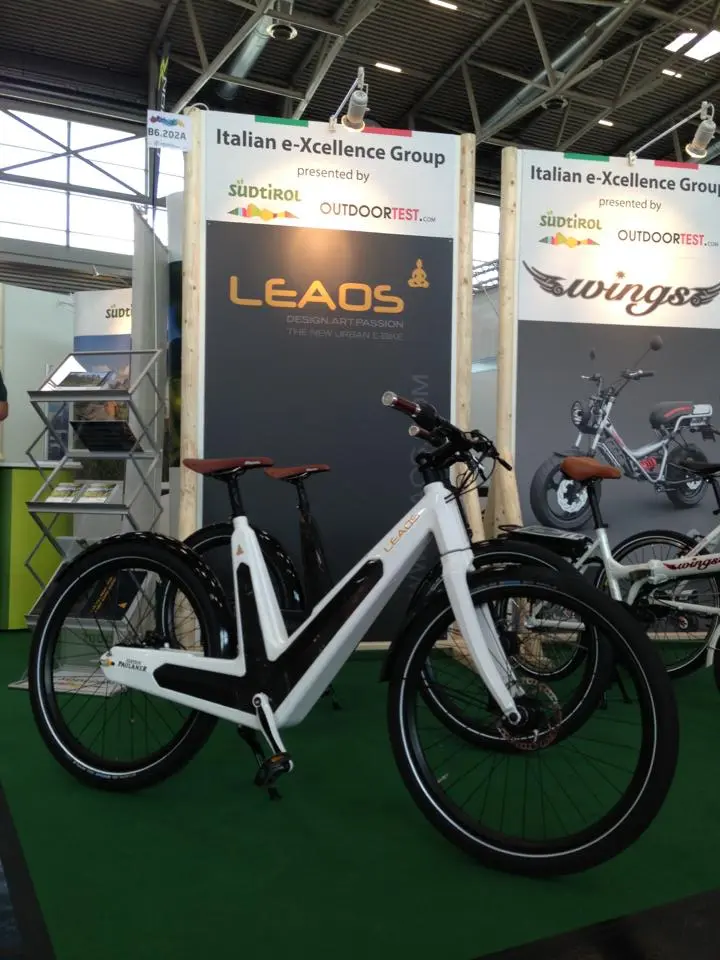 The Leaos e-bike at ISPO 2013