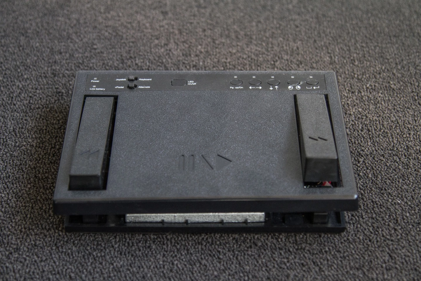 Vpedal vP4 MkII: a Bluetooth foot pedal you can use to control the audio playback while your hands are flying around the keyboard