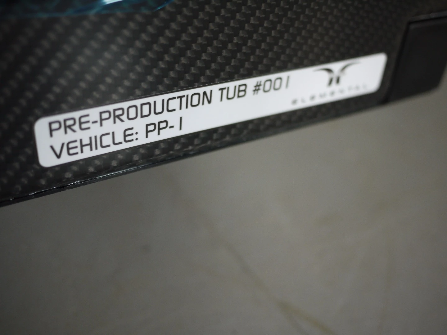 The CarbonAl tub weighs in at 143 lb
