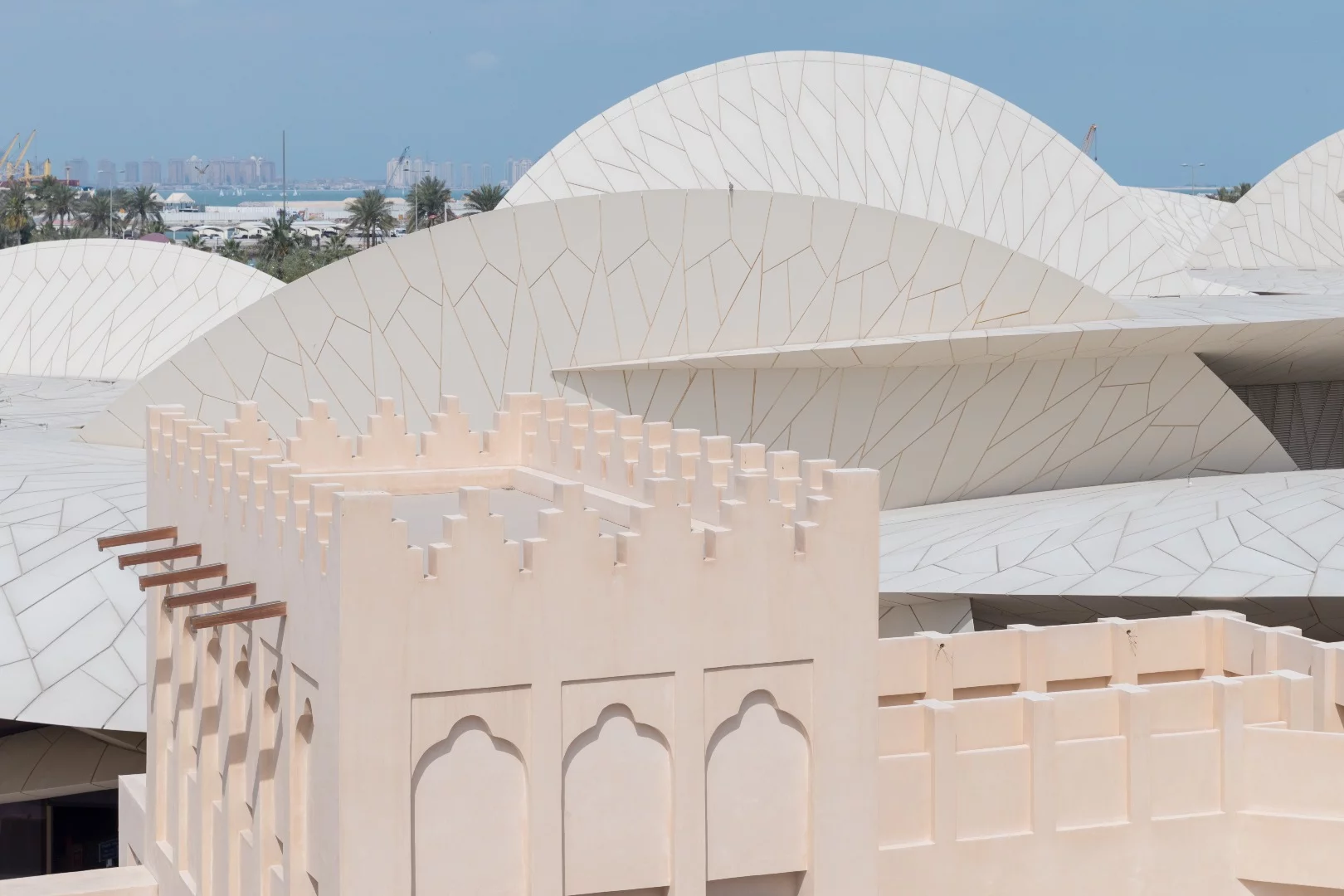 The National Museum of Qatar is located in Doha