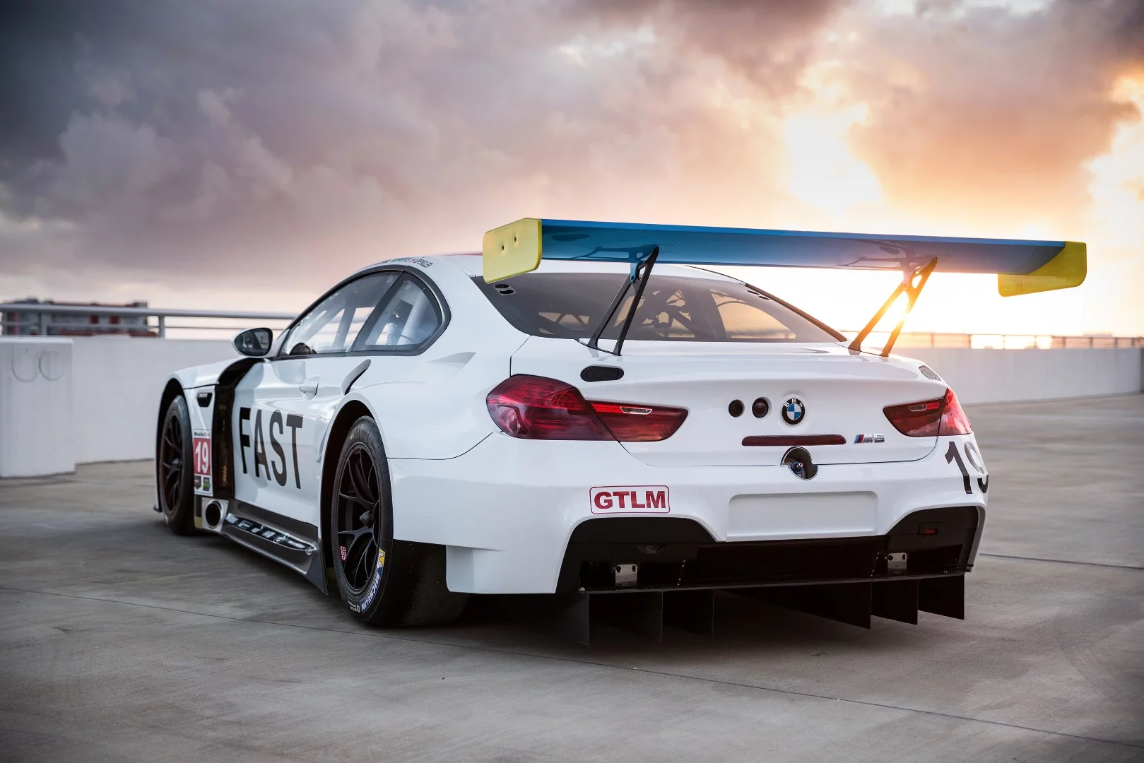 The M6 GTLM weighs just under 1,300 kg