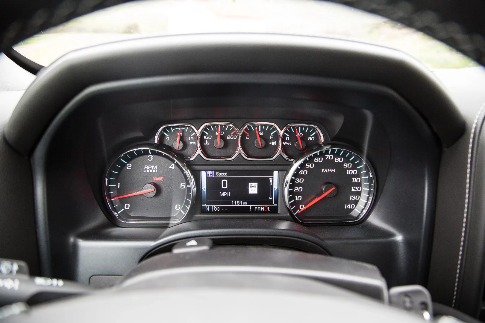 The dials in the 1500 LTZ