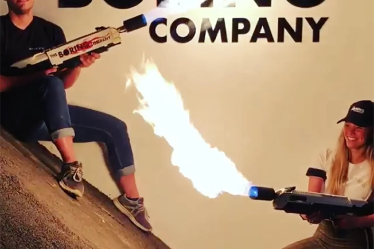The Boring Company says shipping will kick off in the spring (northern hemisphere) for its flamethrower