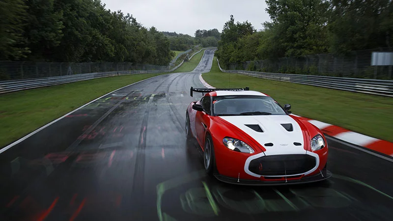 Zig (or is it Zag?) Zagato V12 at Nurburgring
