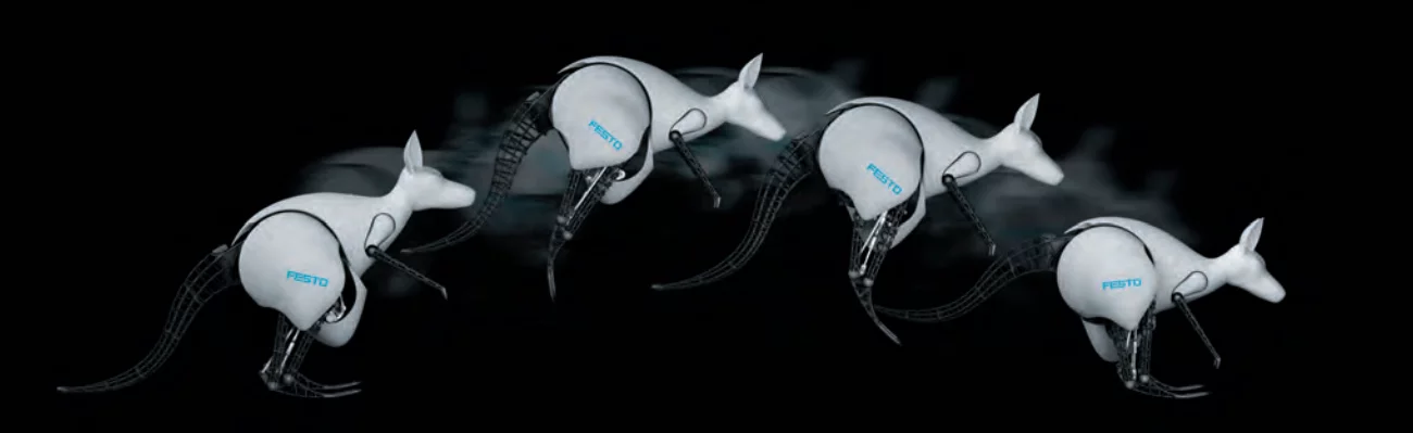 BionicKangaroo by Festo – jump sequence (Image: Festo)