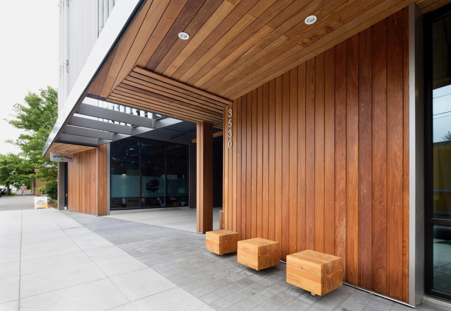 The Radiator by PATH Architecture won the Multi-Story Wood Design