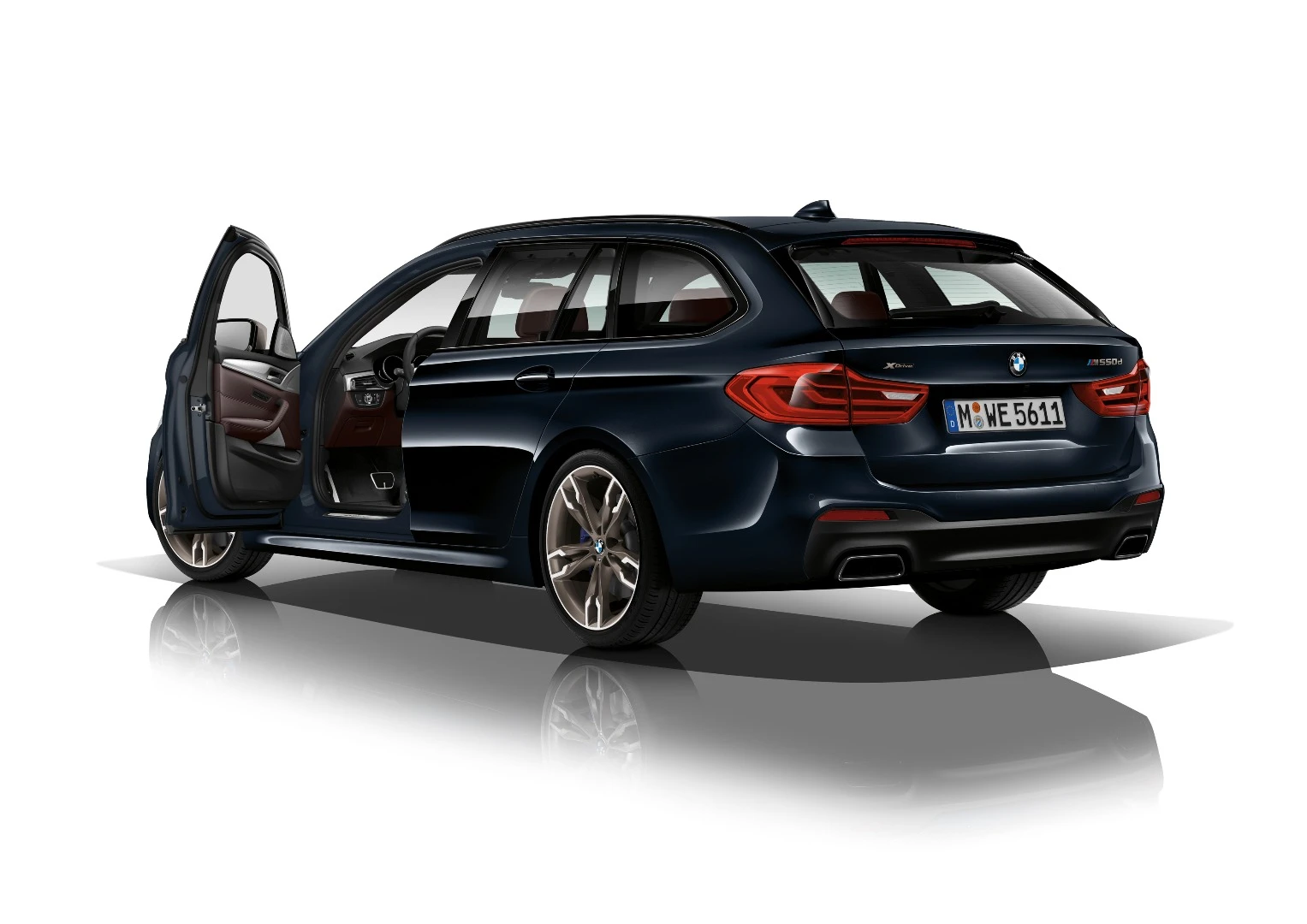 BMW has shown its faith in diesel with the quad-turbo M550d