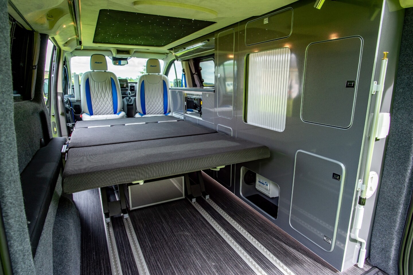 Ford Transit Custom campervan conversion combines sporty looks and