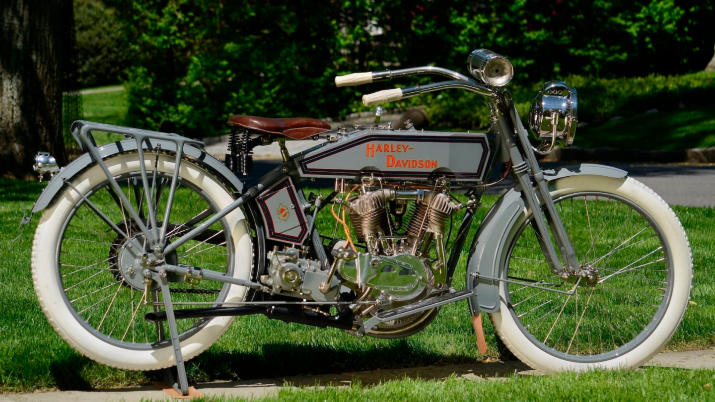 1915 Harley-Davidson 11F | Mecum | Estimated price range: $100,000 to $120,000 | Official Auction Page