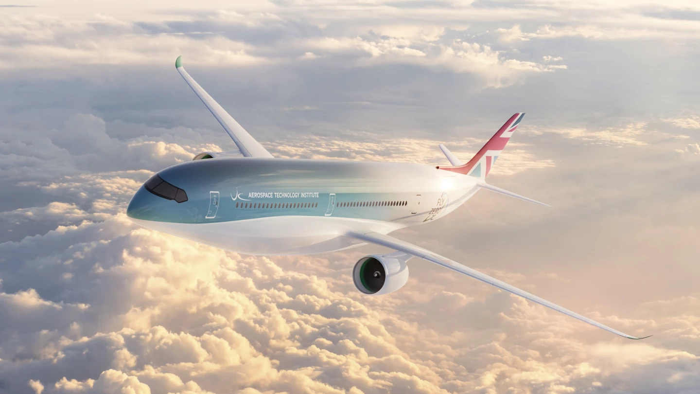 The FlyZero midsize concept would carry 279 passengers up to 5,250 nautical miles between fuelling stops