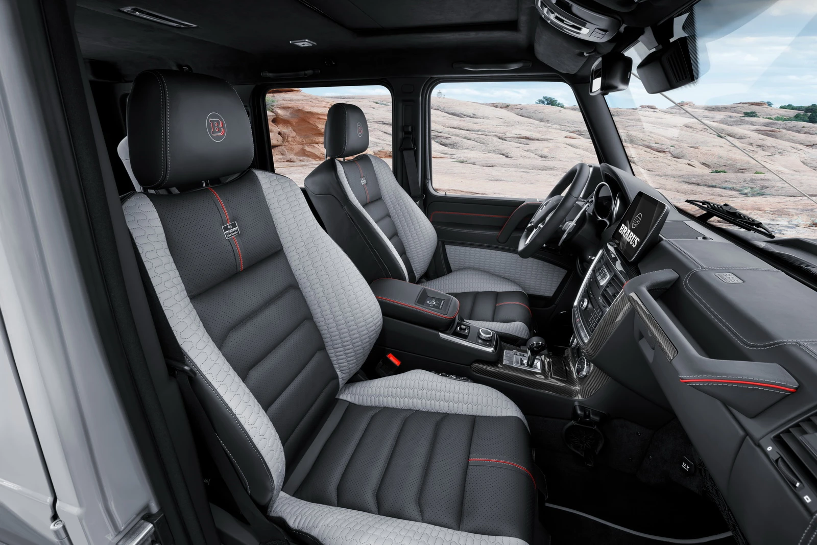 Inside the Brabus 550 Adventure 4x4 Squared