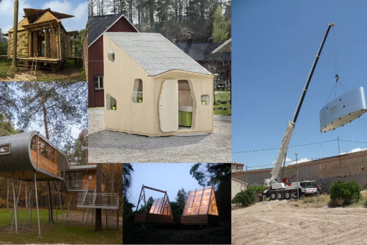 Gizmag looks at 10 houses that are lightweight, low-impact, small and efficient