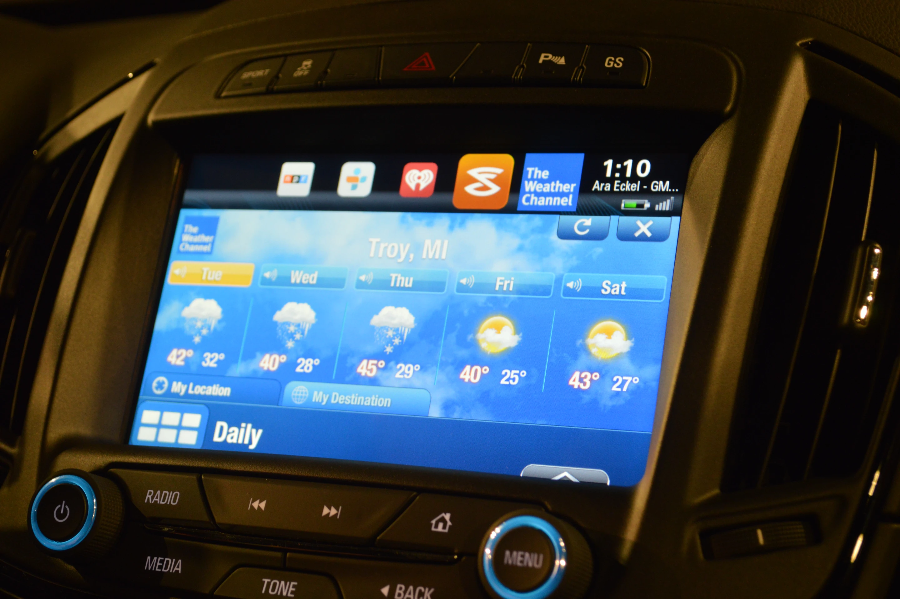 The Weather Channel app