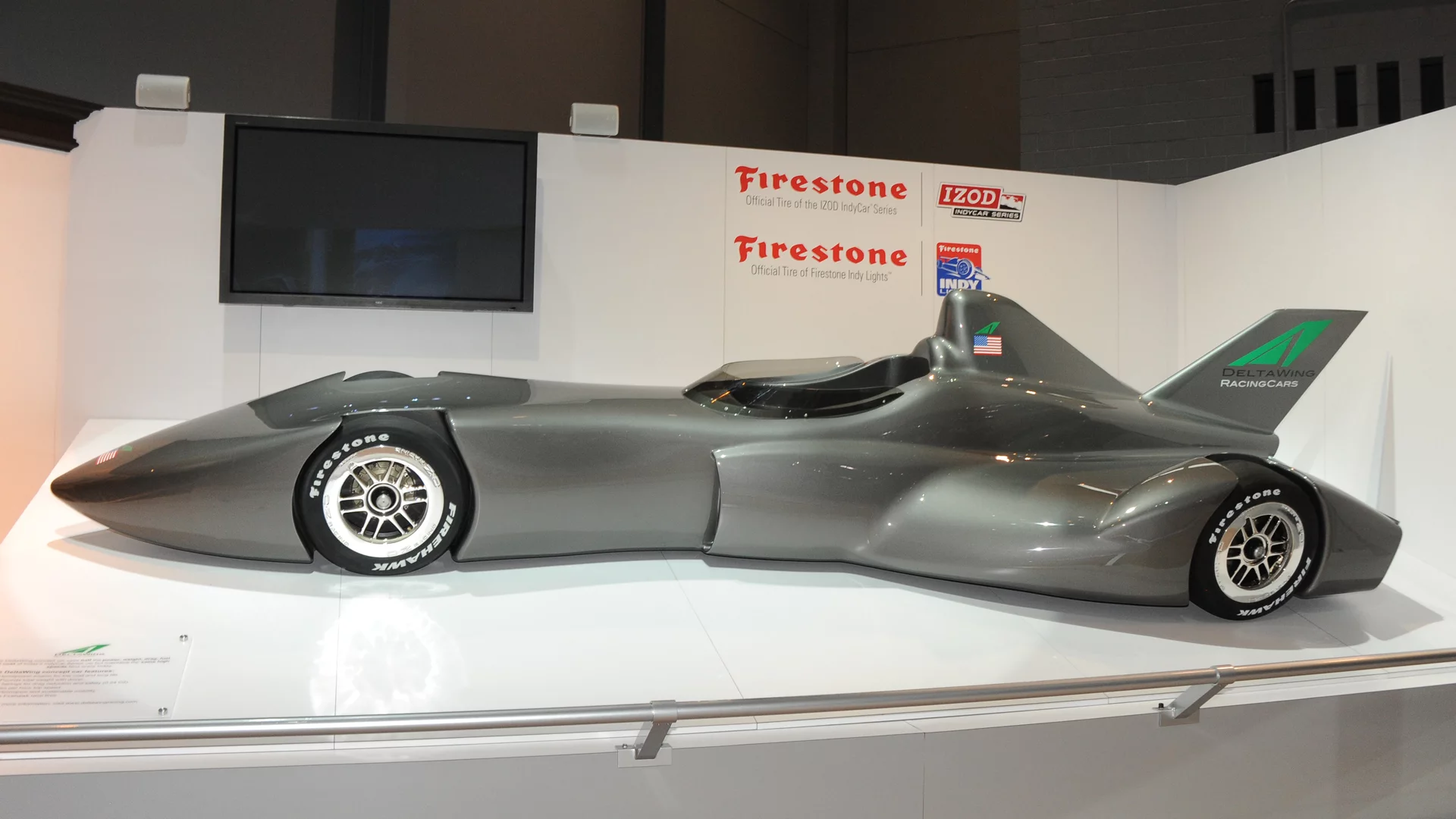 The DeltaWing, proposed to replace the current IndyCar chassis