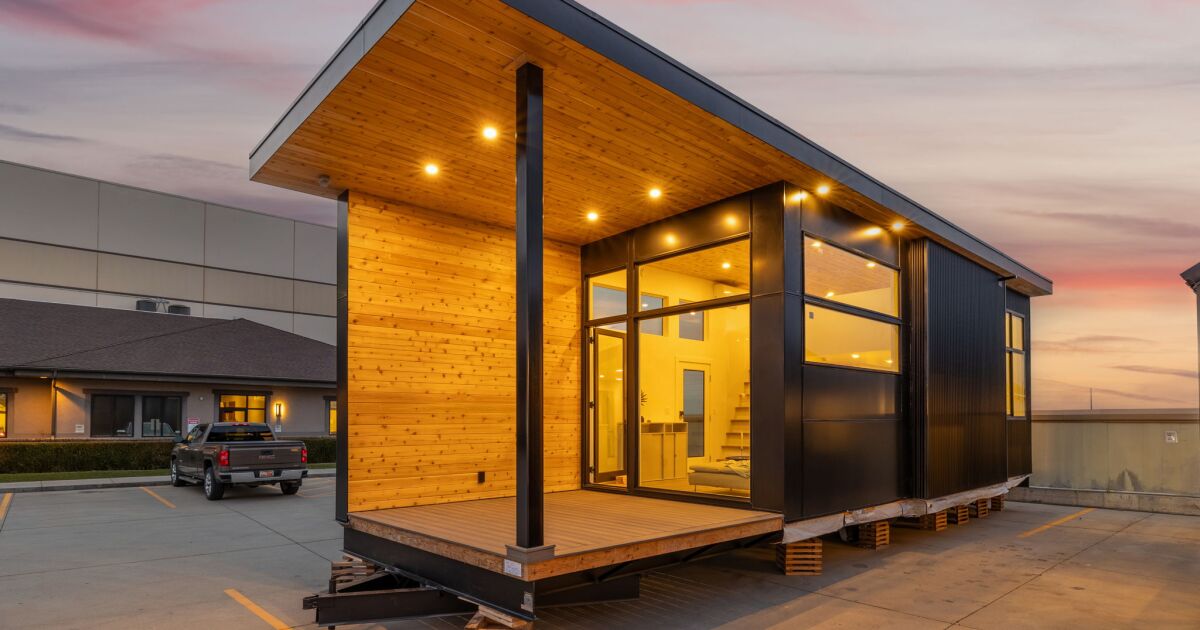 Image for article Plussize tiny house offers spacious apartmentstyle living