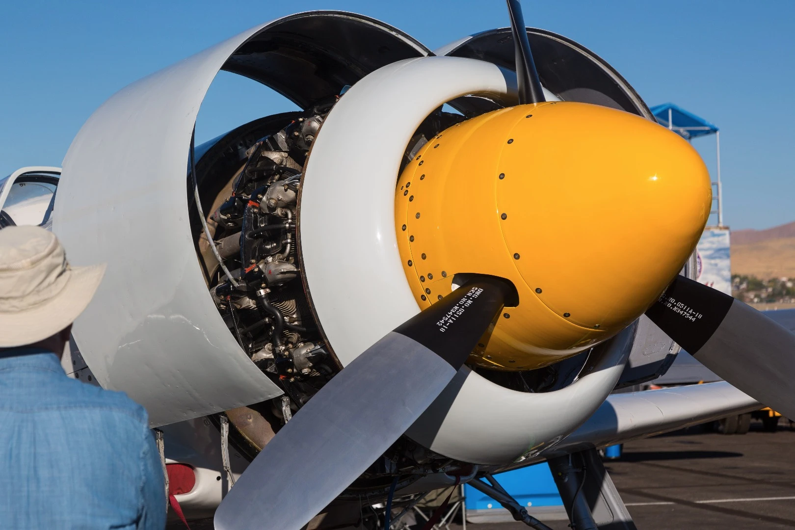 The radial engine of the Yak-11