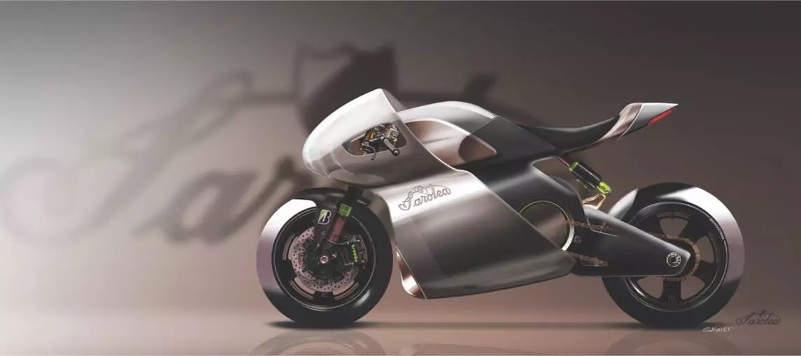 Last February Saroléa released this first render of a possible production model with a very futuristic styling