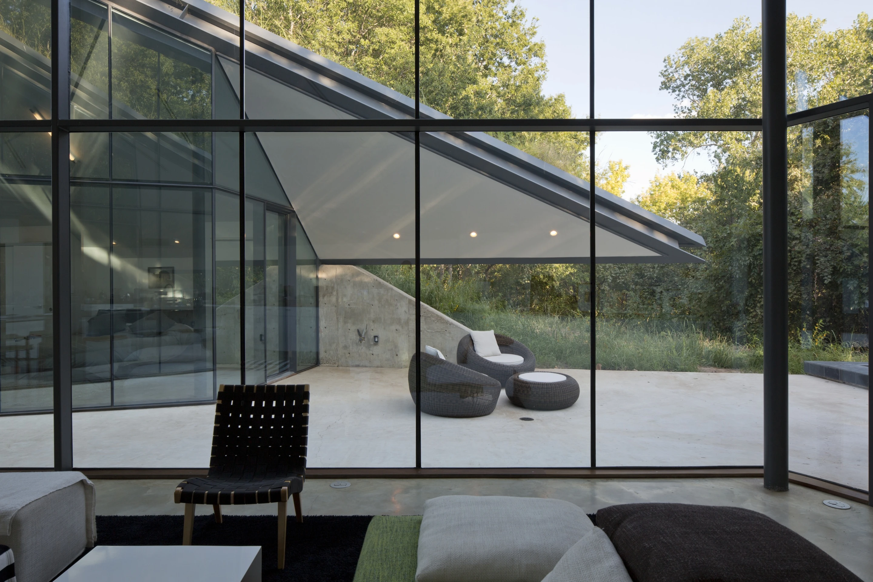 View from the living area