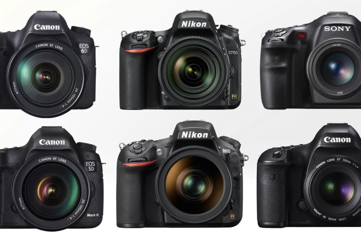 Gizmag compares some of the most popular and best full frame DSLRs available in 2015