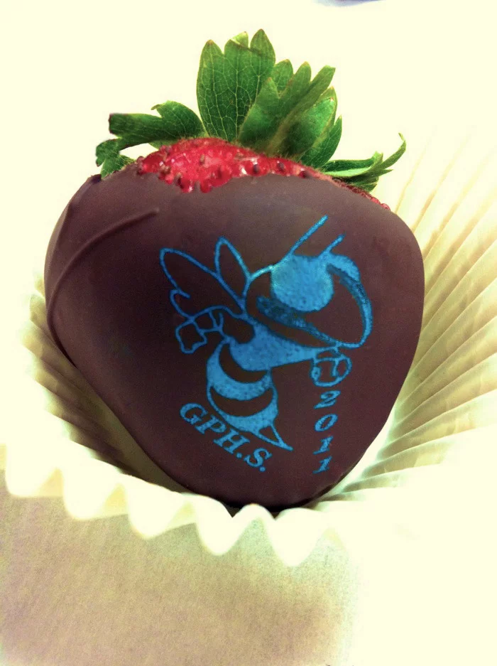 Edible FDA-approved inks are available, opening up the possibility of printing on food items