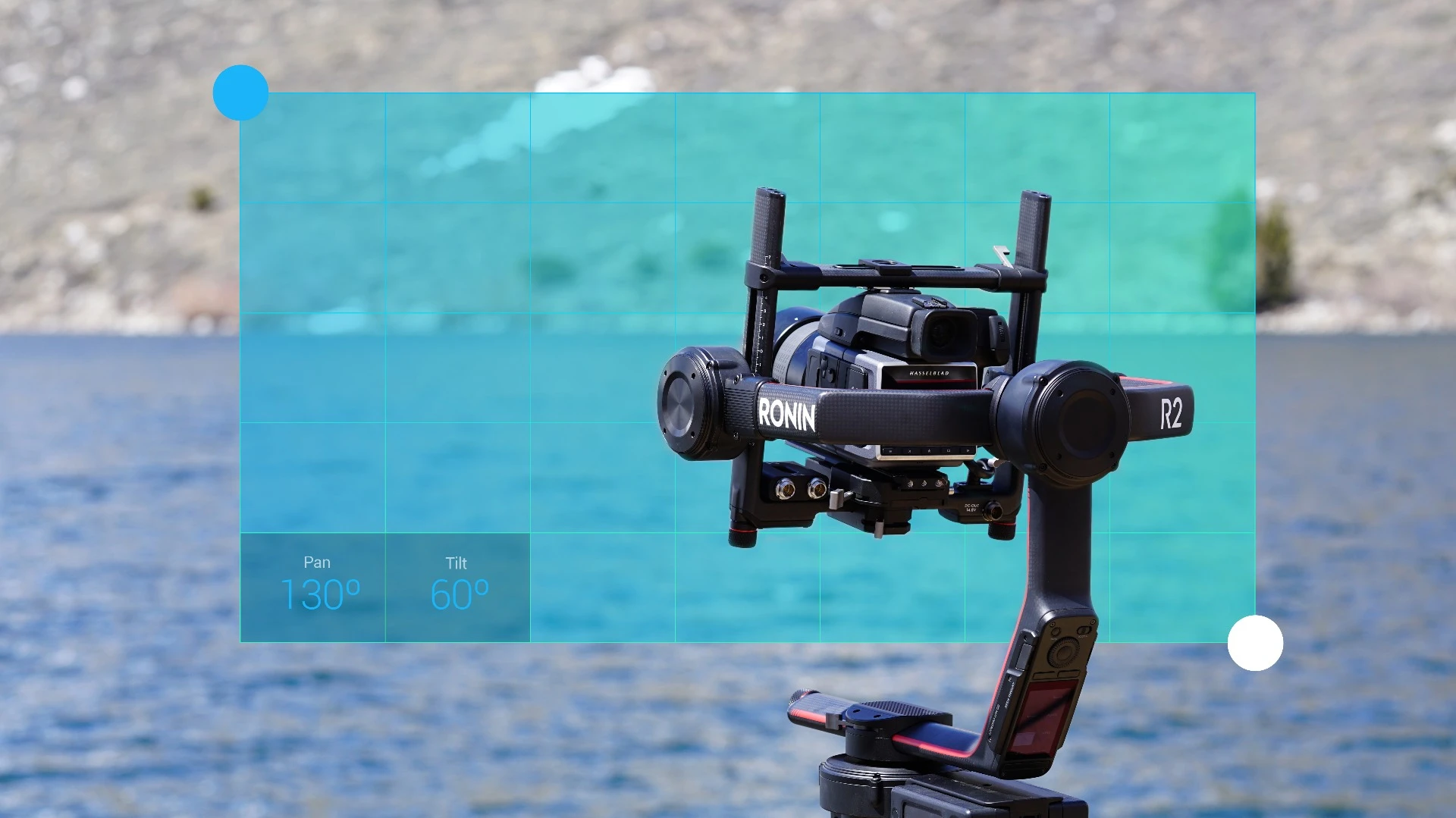DJI Ronin 2: automated panorama stitching