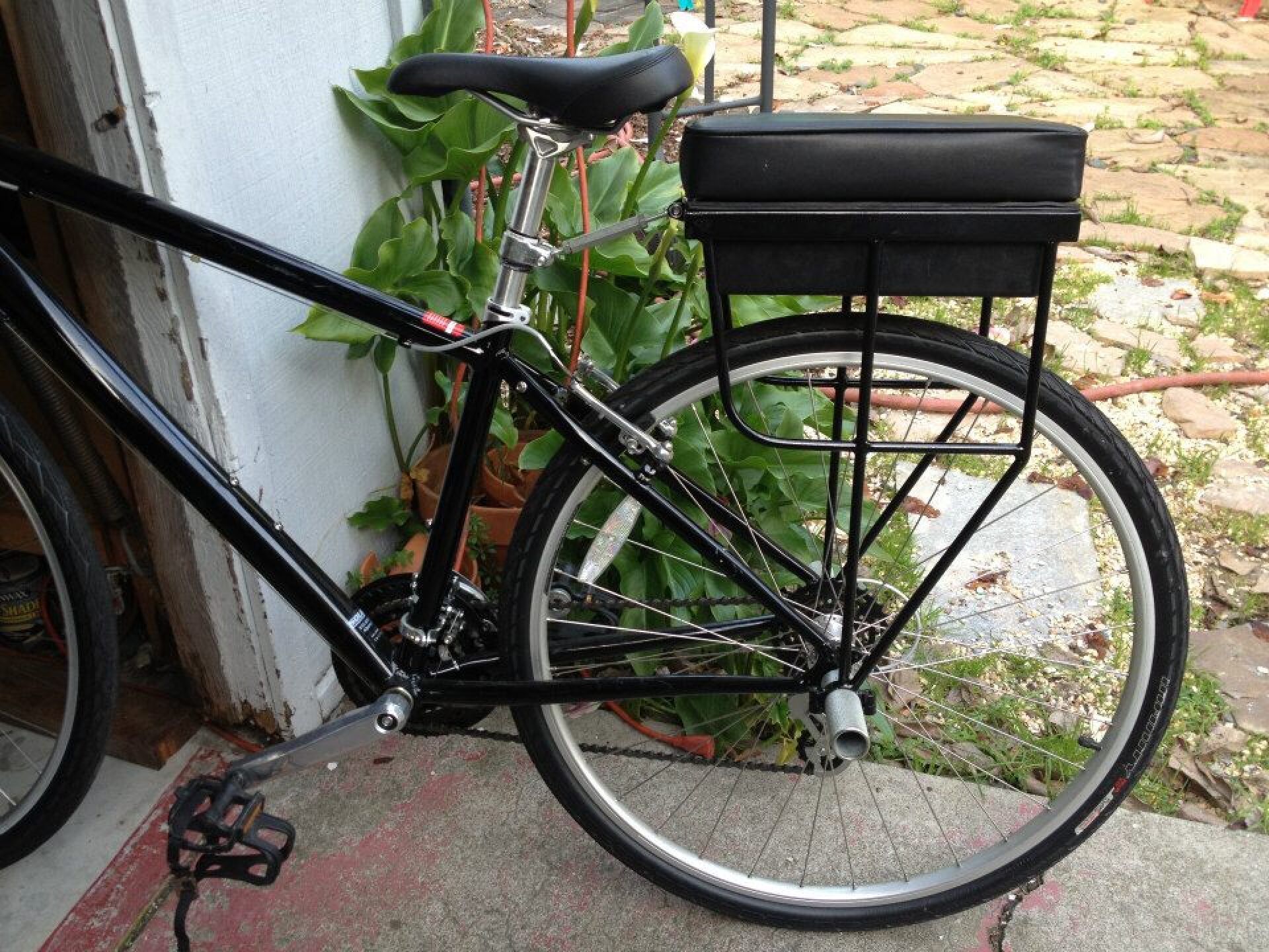 Companion Bike Seat makes "doubling" easier