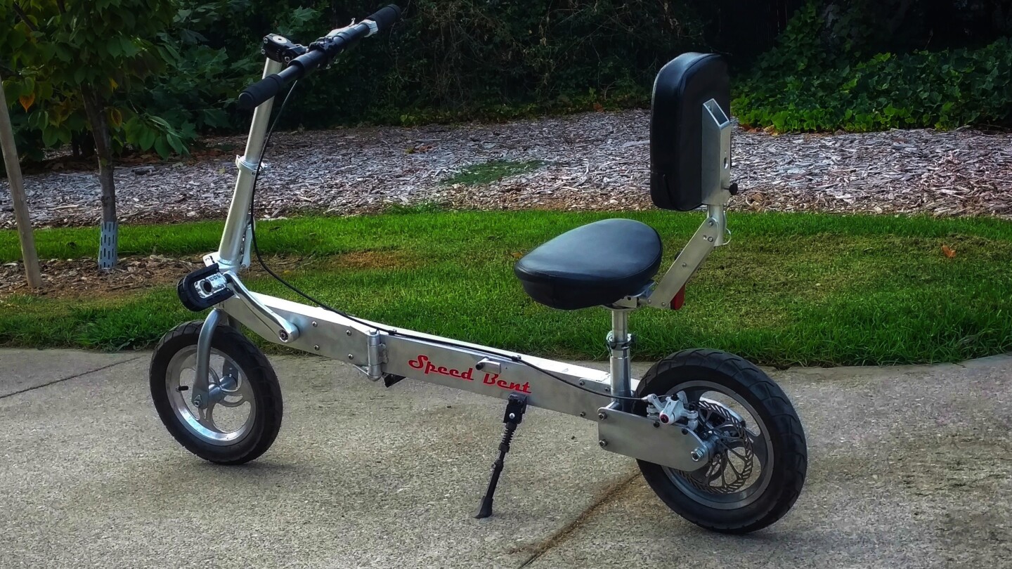 Rider height for the Speed Bent ranges from 5'3" (1,600 mm) to 6'3" (1,905 mm)