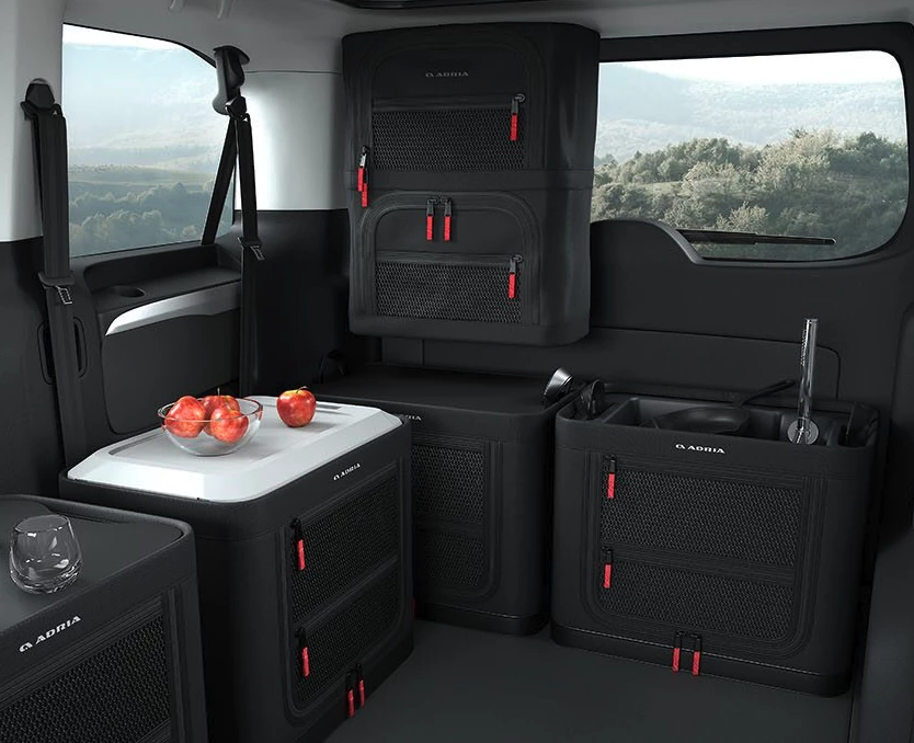 Use the pods as furniture when they're not actively in use