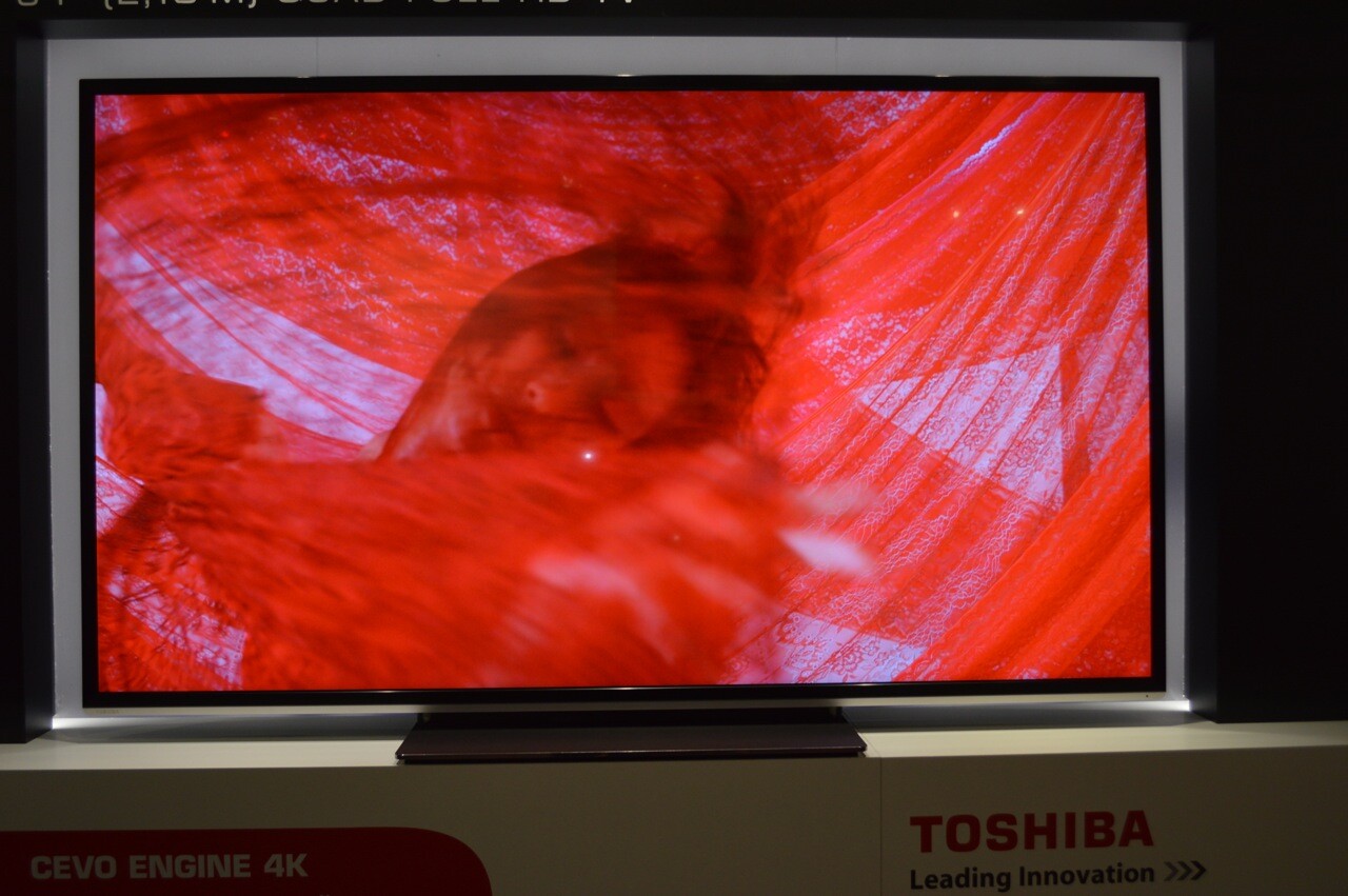Although there has been no word yet from Toshiba with regard to pricing, the high-end TV displays are likely to hover around the $30,000 mark.