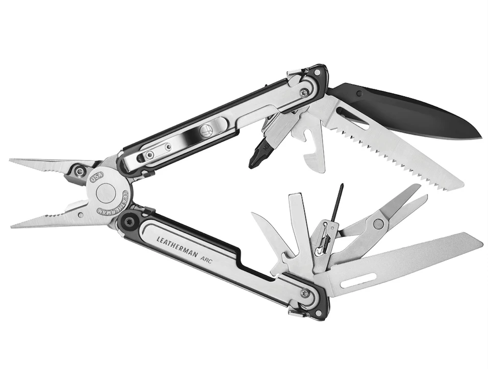 The new Arc features 20 different tools within Leatherman's Free architecture