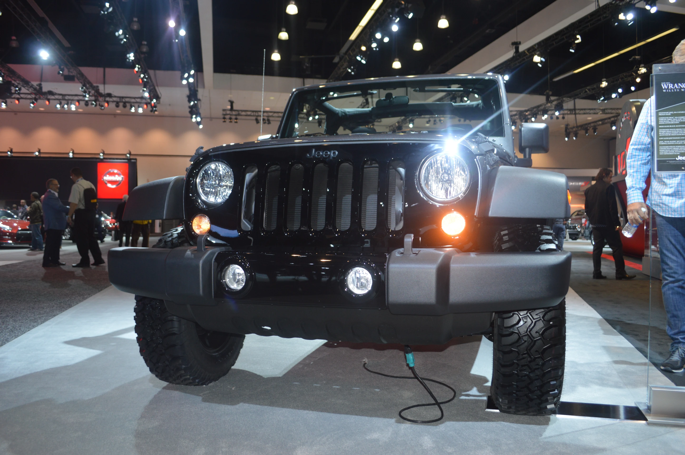 The all-new Wrangler Willys Wheeler Edition at the LA Auto Show