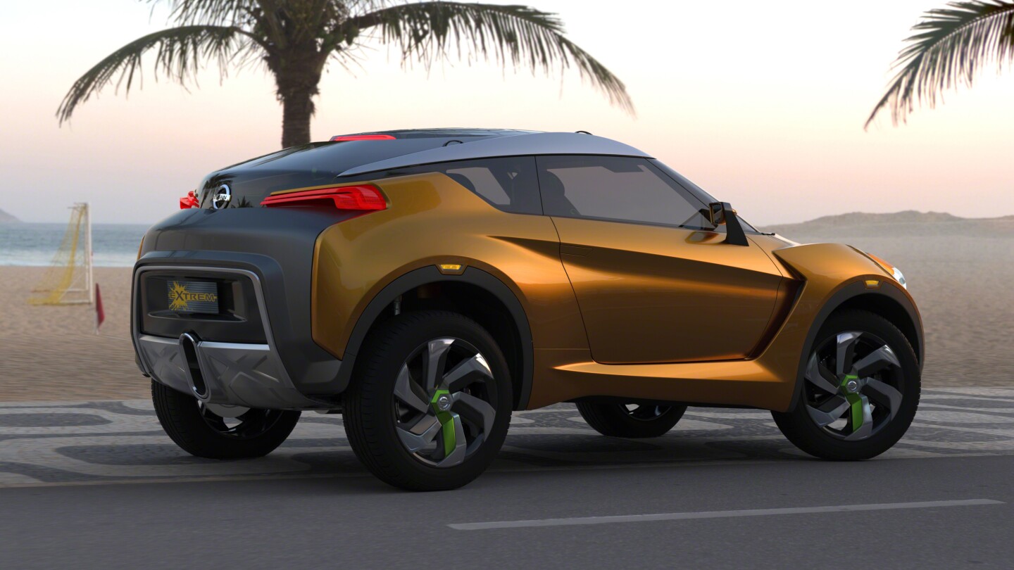 Nissan is showing the EXTREM concept at the Sao Paulo Motor Show