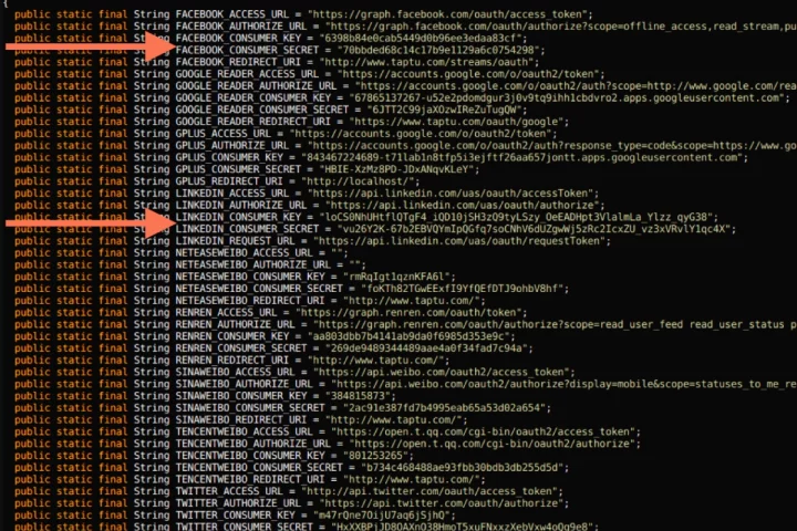 Researchers used "Playdrone" to reveal crucial security flaws in Google Play apps, including secret keys (Image: Columbia University)