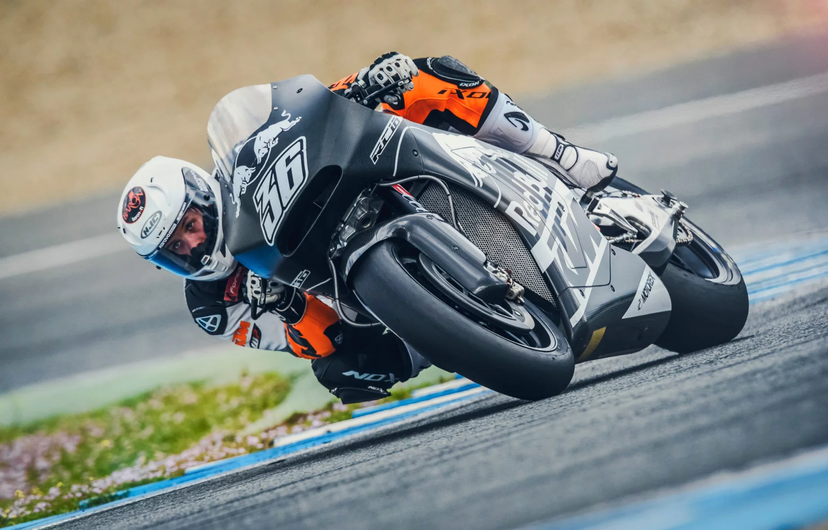 KTM Factory Racing, RC16 with test rider Mika Kallio