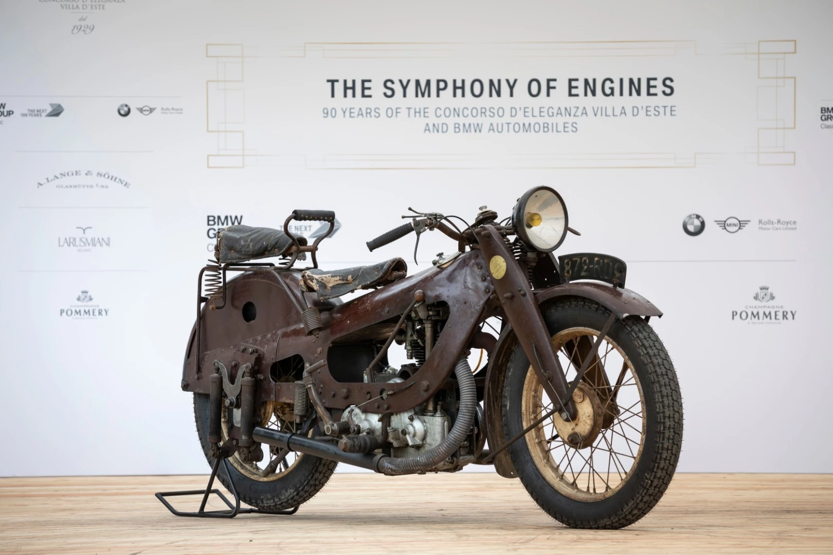 1929 New Motorcycle 500, entered by Luc de Clerck
