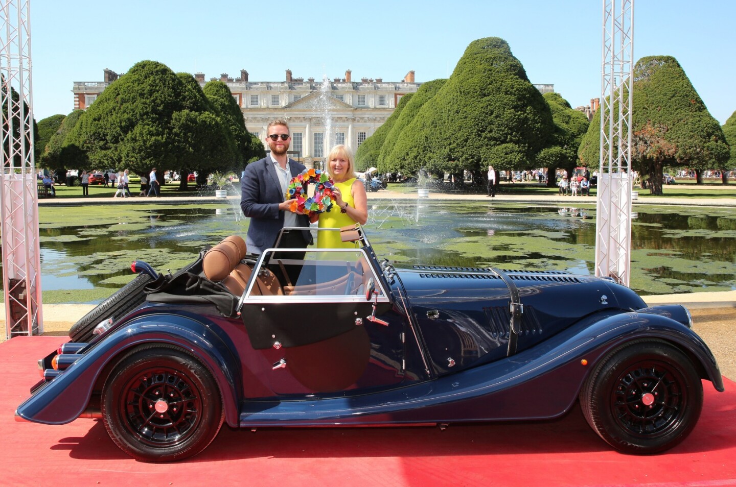 The Bridge of Weir Leather Company's 'British Legends' Award was selected from a list of nominees nominated by automotive industry experts, then decided by public vote, which selected this Morgan 4/4.