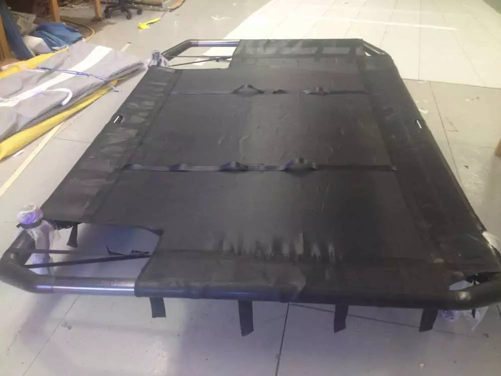 The central platform on the Wave Chaser 390 ZF