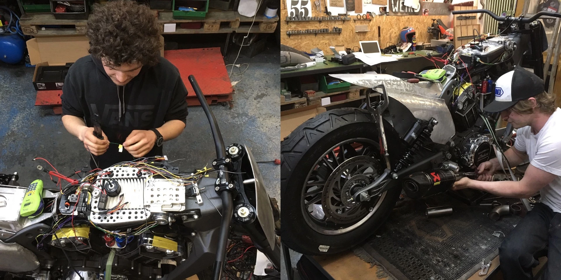 Built by Nik Heer and Fabian Witzig of The Young Guns Speed Shop in Switzerland, "Miracle Mike" began life as a standard 1133cc Indian Scout but with over 700 hours of labour lavished on it, it was far from standard by the time it reached Basel.