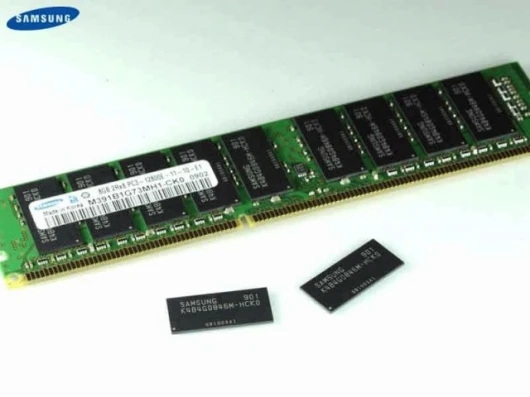 Samsung's 4Gb DRAM chip