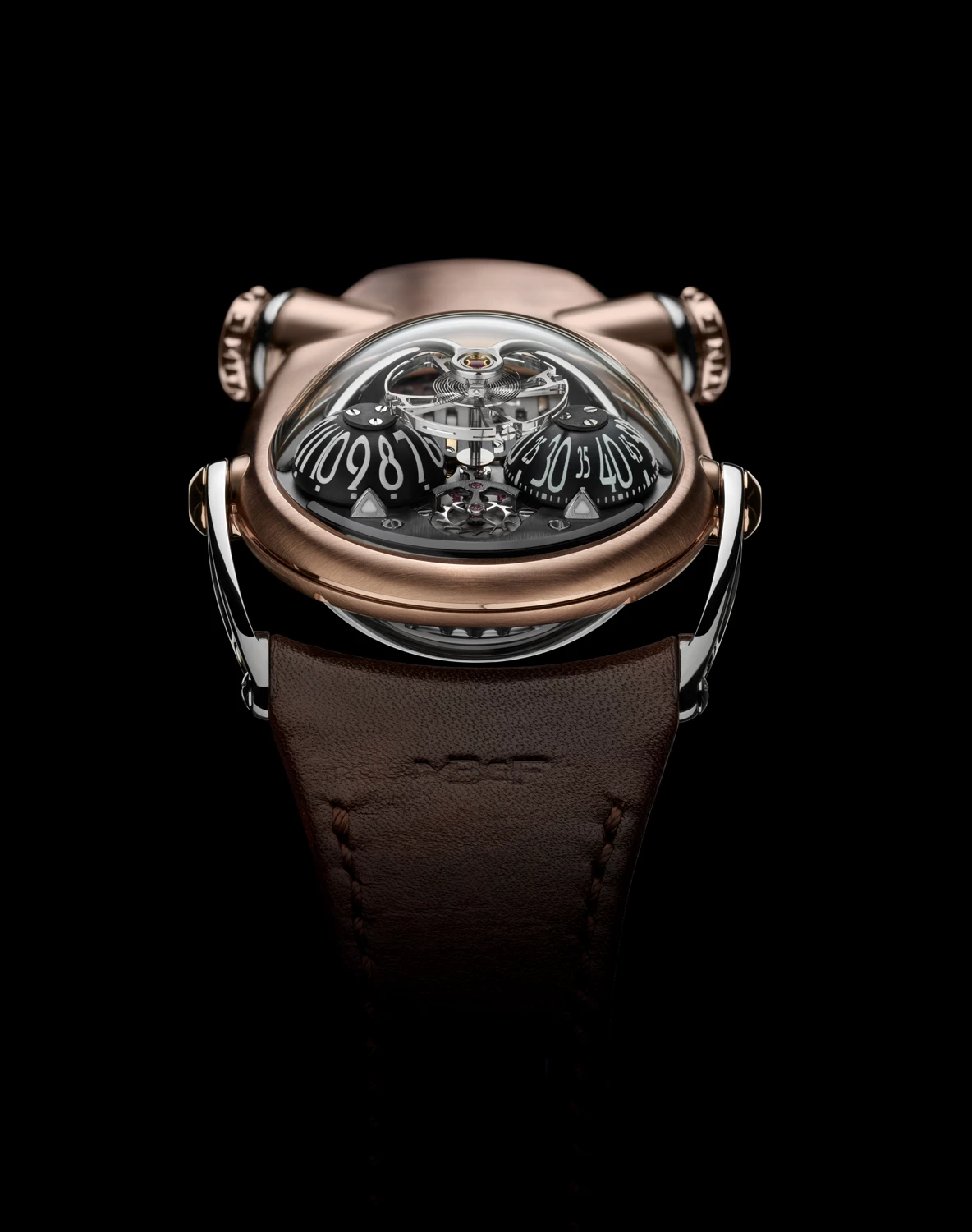 The HM10 Bulldog's display is designed to only be read by the wearer