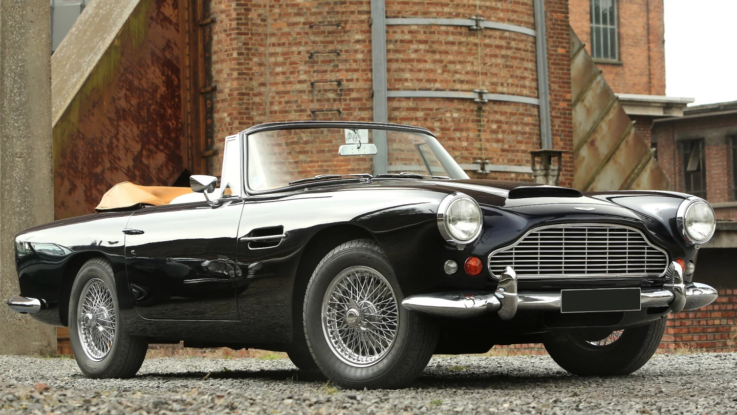 1963 Aston Martin DB4 Convertible Series 5 has an estimated price: $1,362,500 to $1,635,000