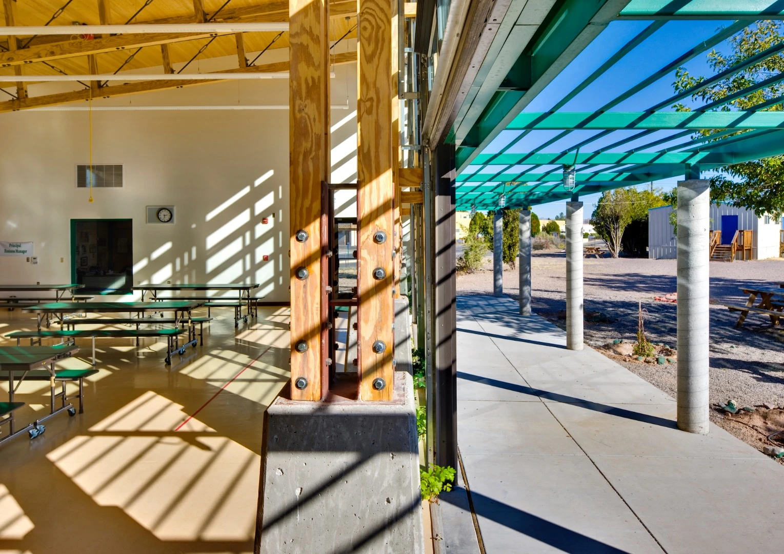 The Cottonwood Valley Charter School E-Pod, by Environmental Dynamics, Inc. won the Regional Excellence award