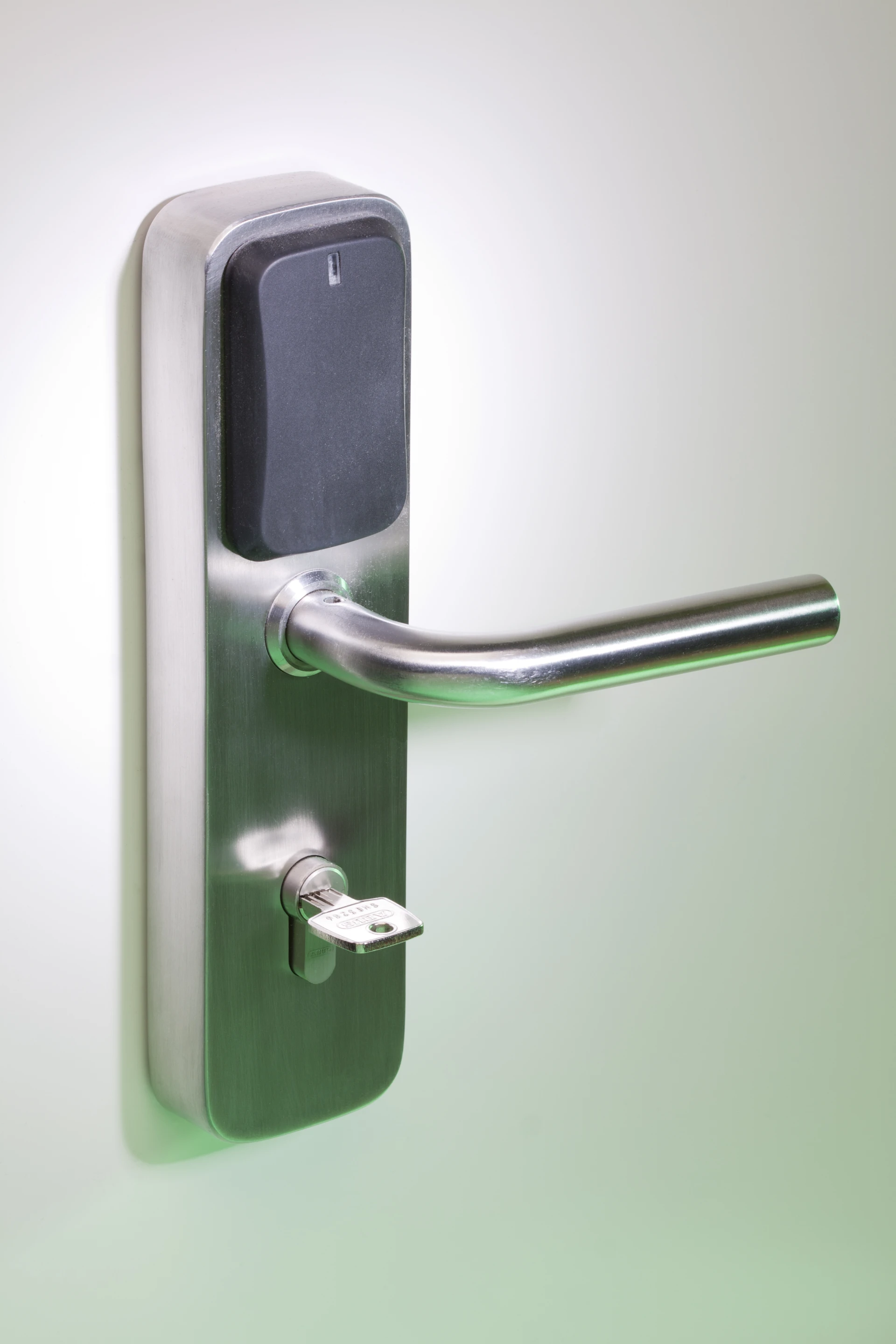 In emergency situations where a room simply has to be accessed immediately, a physical key can still be used in the provided receptacle