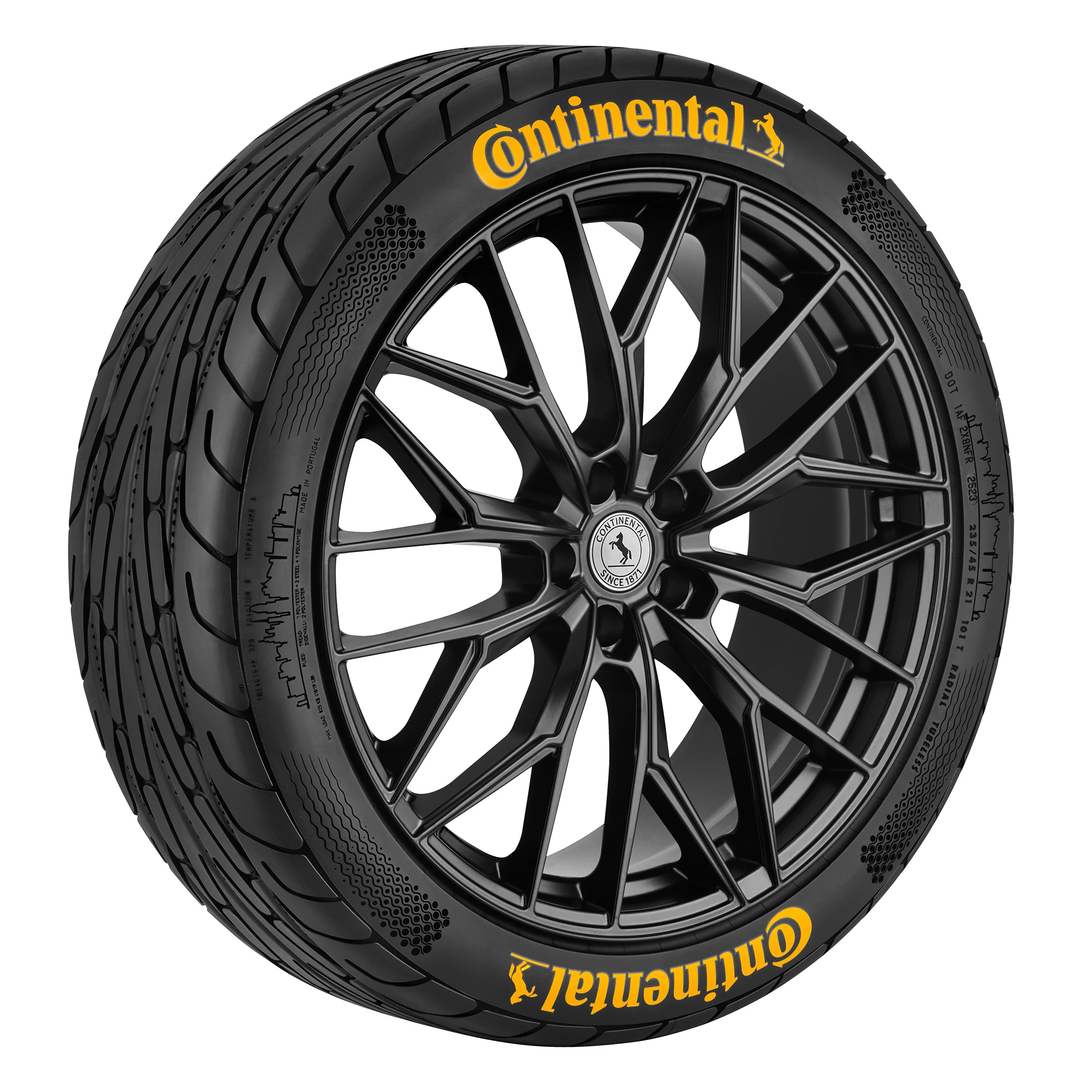 Conti CityPlus Concept Tire is said to reduce CO2 emissions and extend the driving range of passenger cars