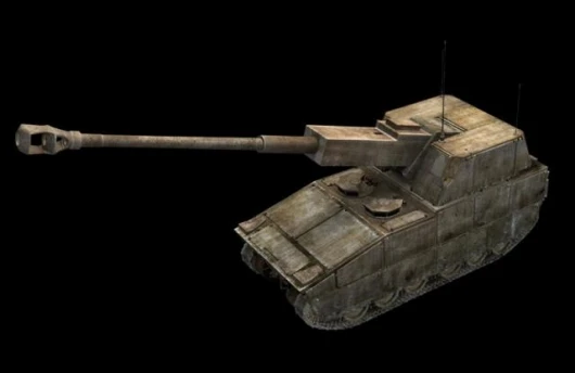 This is an artist's drawing of the Non-Line-of-Sight Cannon (NLOS-C) Concept Technology Demonstrator