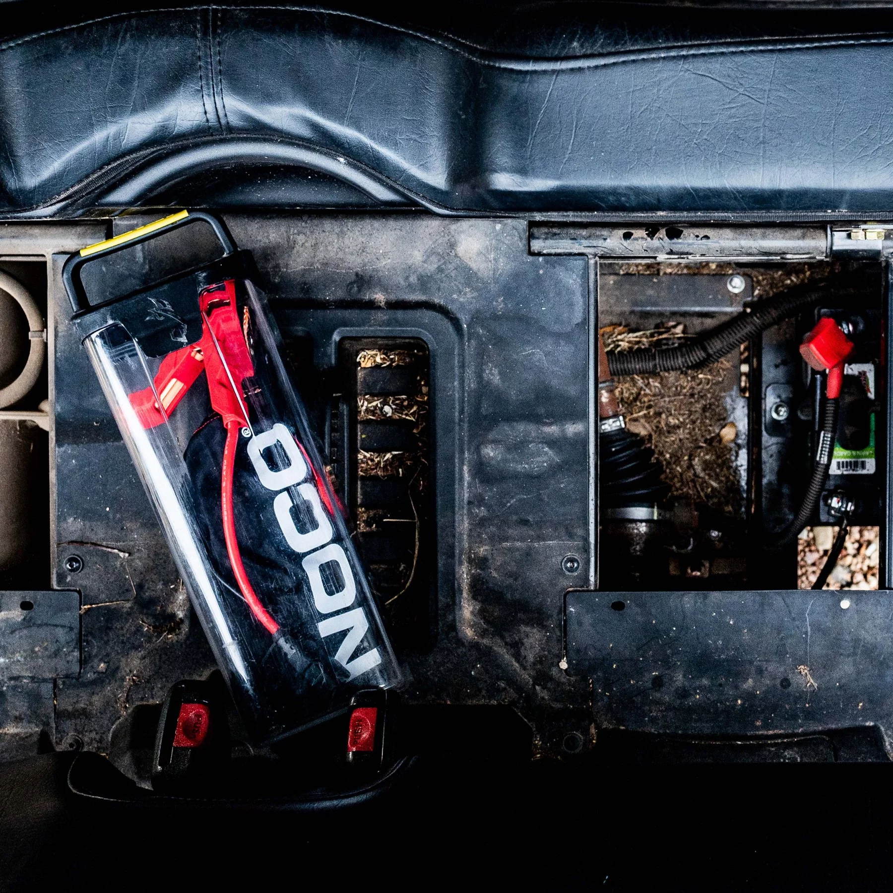 The "Charger" package comes with a Can loaded for vehicle battery charging