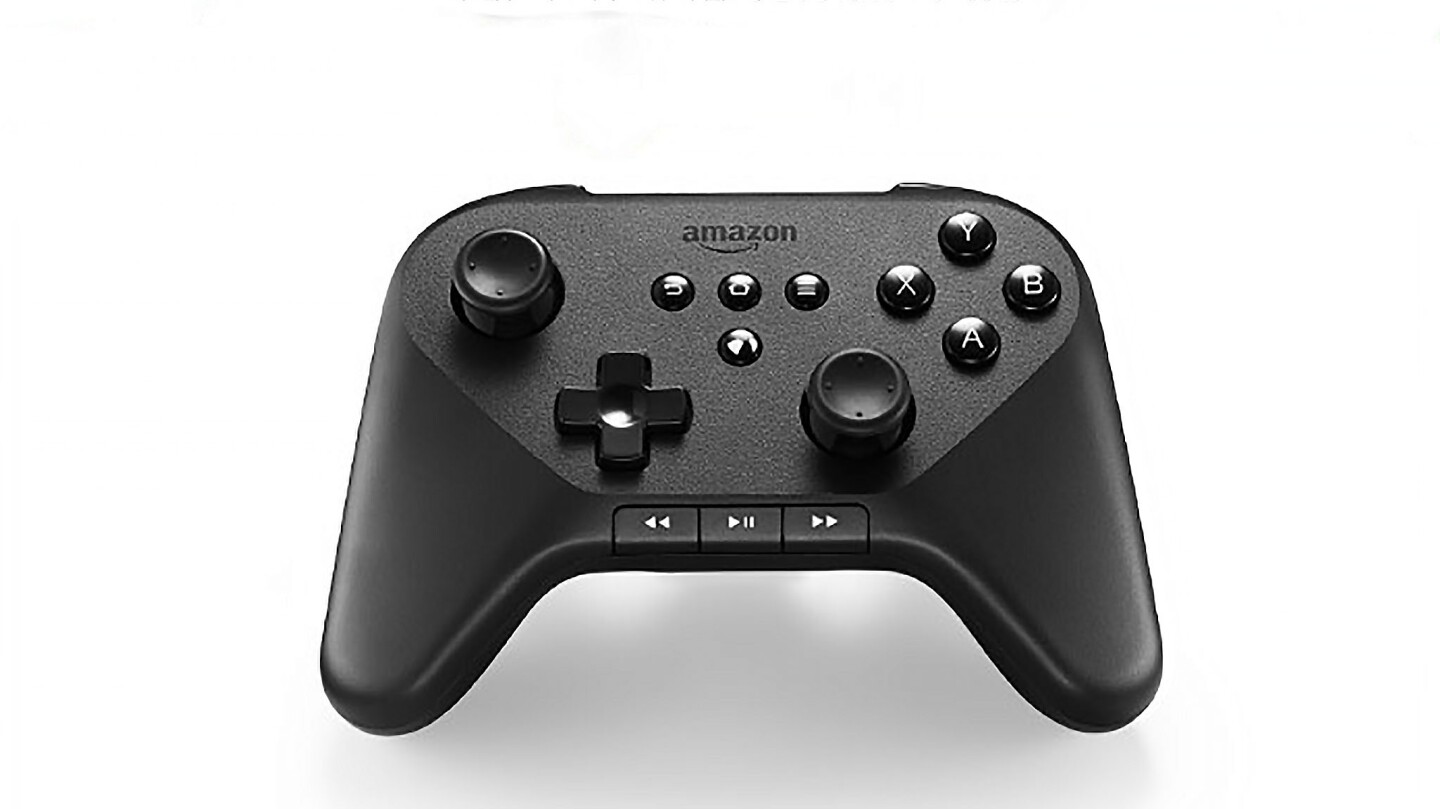 Amazon is selling a US$100 game controller, that lets you play a limited number of mobile games, ported over to the set-top box