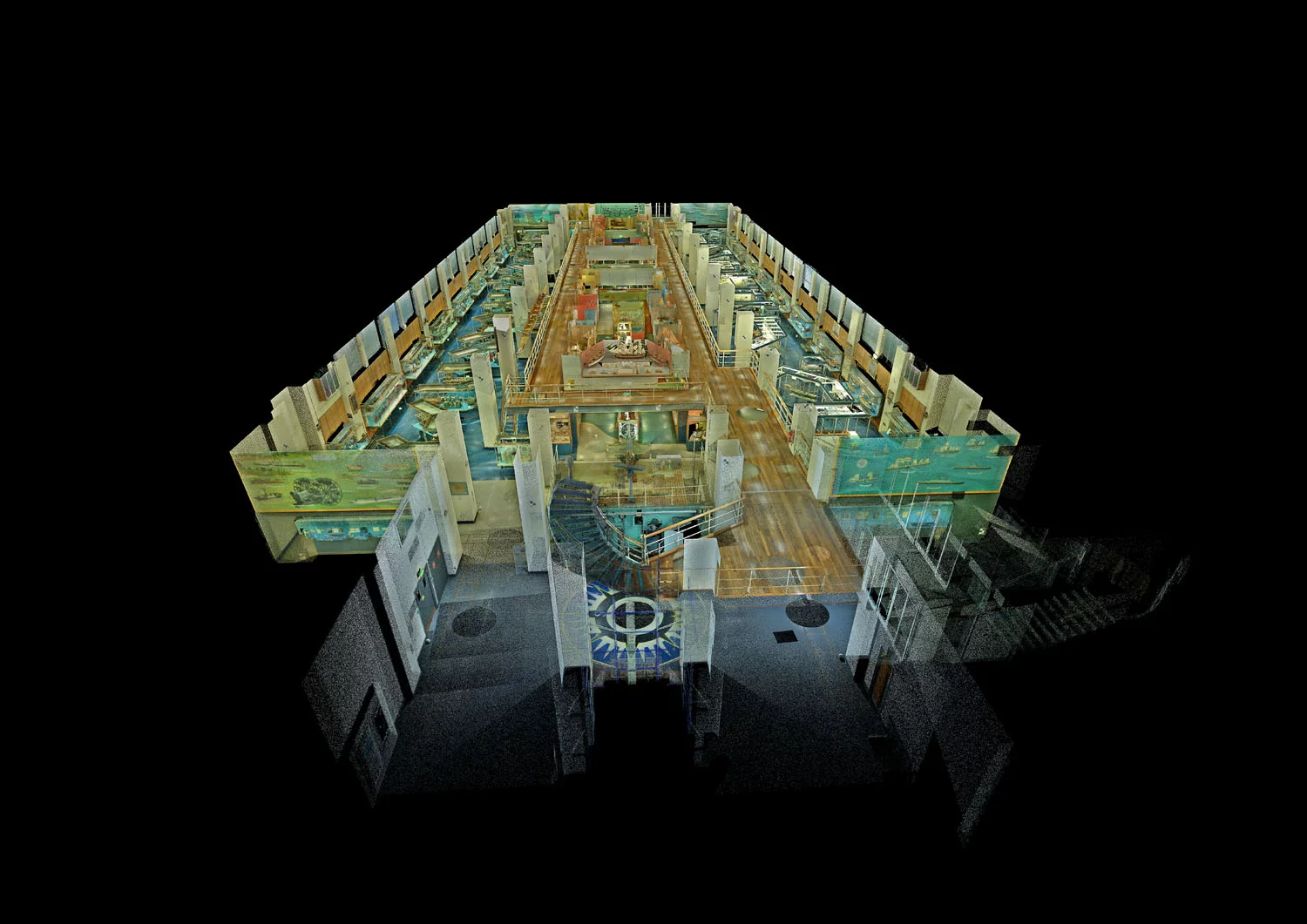 The gallery was created from laser scans of the original (Image: ScanLAB Projects Ltd)